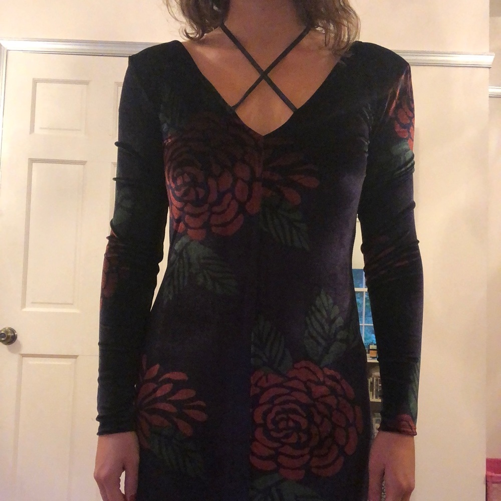 Free People velvet dress